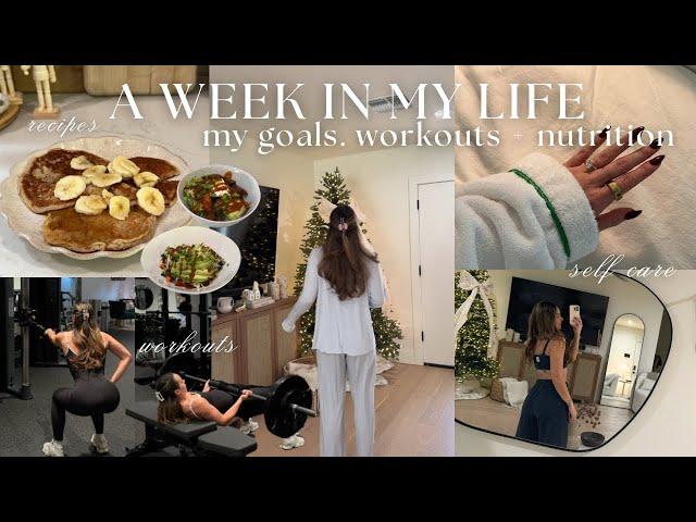 A WINTER COZY WEEK IN MY LIFE: working hard on my fitness, nutrition & work/life balance goals