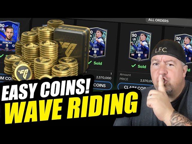 MAKE MILLIONS OF COINS Riding the Exchange Waves - FC Mobile (FIFA Mobile)