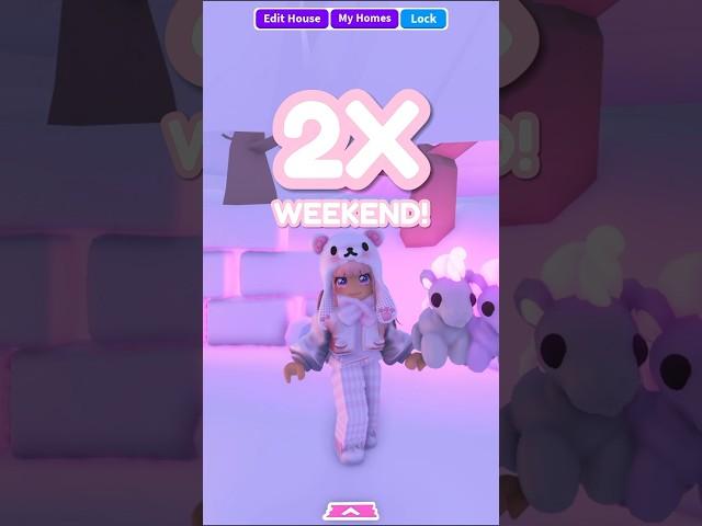 Tricks For NEW PET TASKS You Can Use During The 2X WEEKEND! #adoptme #adoptmepets #roblox