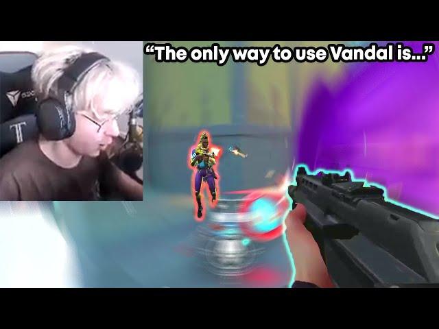 TenZ reveals the only secret way to consistently use a Vandal in Valorant...