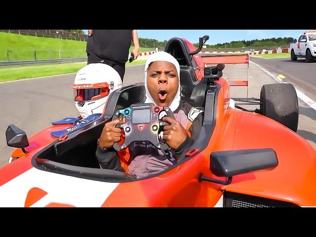 My First Time Driving An F1 CAR..  GONE WRONG)