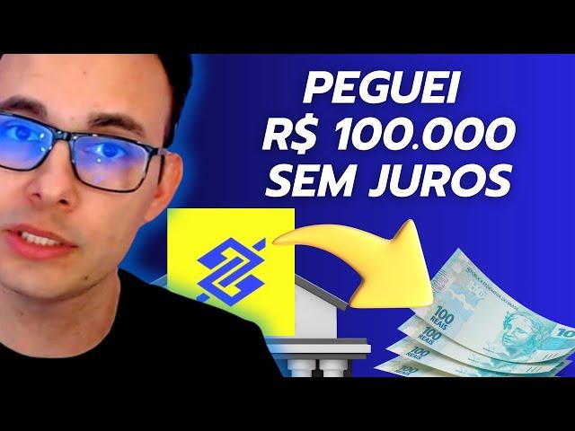 COMO EU PEGUEI R$ 100.000 EMPRESTADO DO BANCO SEM JUROS | JOSELITO MACEDO