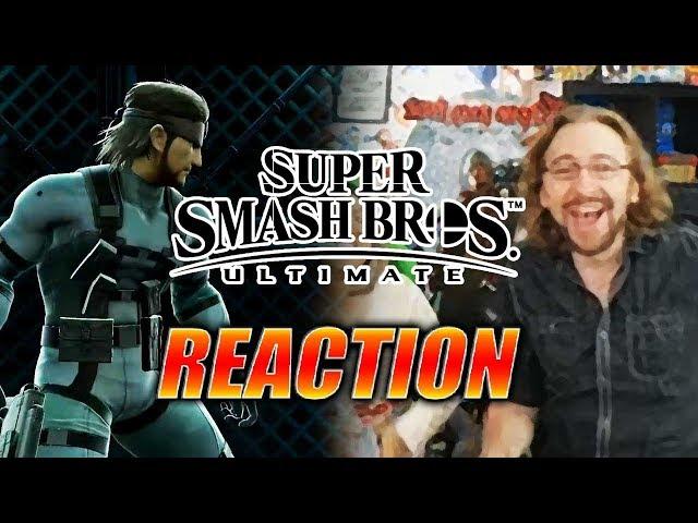 MAX REACTS: Snake, Ridley & EVERYONE - Super Smash Bros. Ultimate