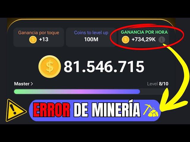 NO Cometas este ERROR en HAMSTER KOMBAT o Perderás MILLONES de Monedas ️