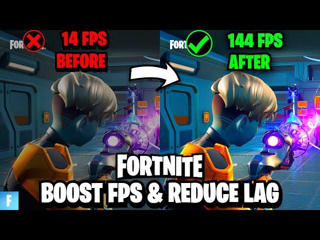 Fortnite Lag & Stutter Fix | Boost FPS | Fortnite low end pc | Fortnite FPS Boost | 2021 |