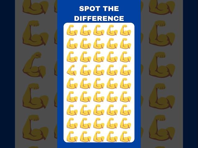 Find the odd emoji! #emojichallenge  #shorts #findthedifference  #games #viral #quiz #emojis