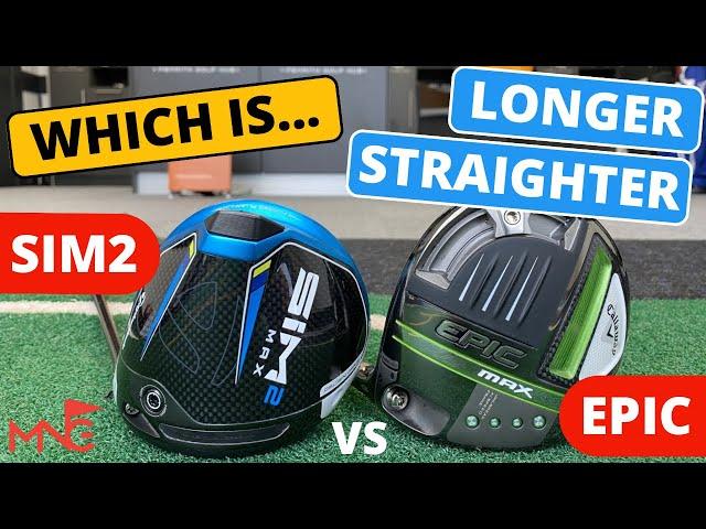 HEAVYWEIGHT BATTLE - TaylorMade SIM2 Max Driver VS Callaway Epic Max Driver