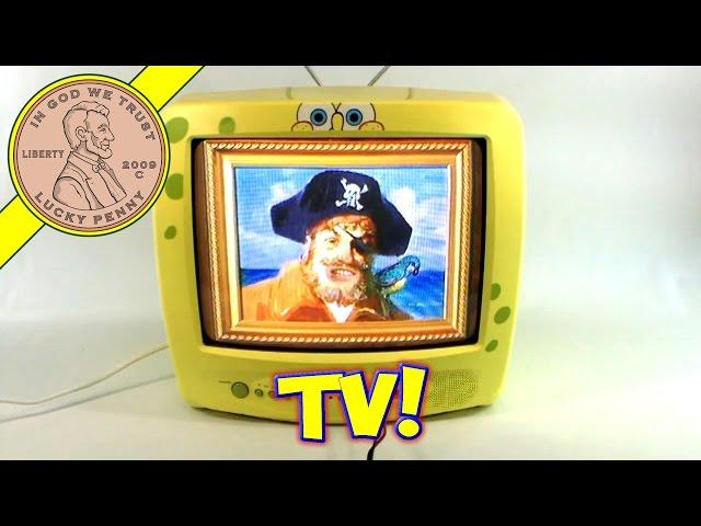 SpongeBob SquarePants Cartoon 13" Emerson Television Set