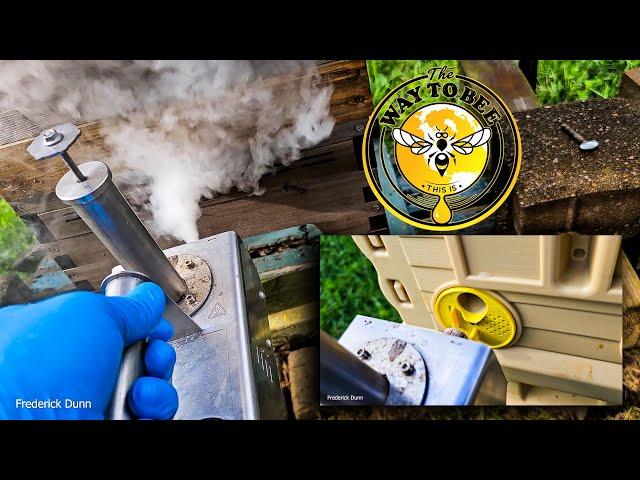 Oxalic Acid Miticide Vaporization Quick Tips, Hive Box Alignment