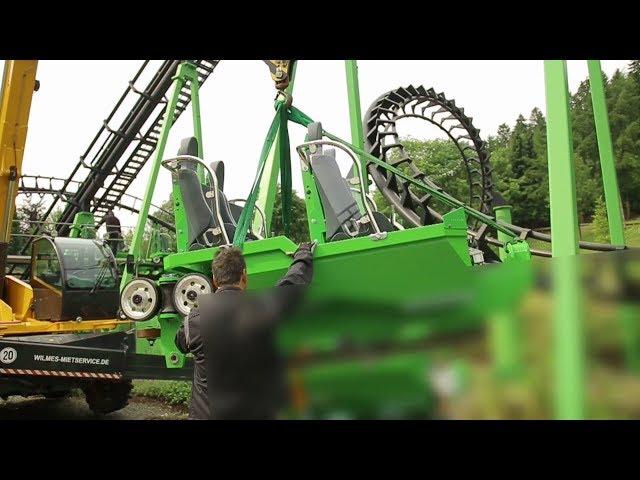 [DOKU] Fort Fun und die neue Speed Snake FREE - Sunkid liefert neuen Vekoma Zug