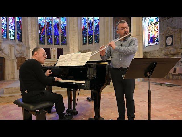 Concert de Jean-Pierre Dussert et Georges Nikolaïdis en l'église Sainte-Croix