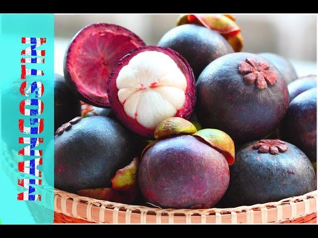 #ВидеоОбзор - Экзотические фрукты -МАНГОСТИН (mangosteen) - вкусный Тайланд с Константином жуком