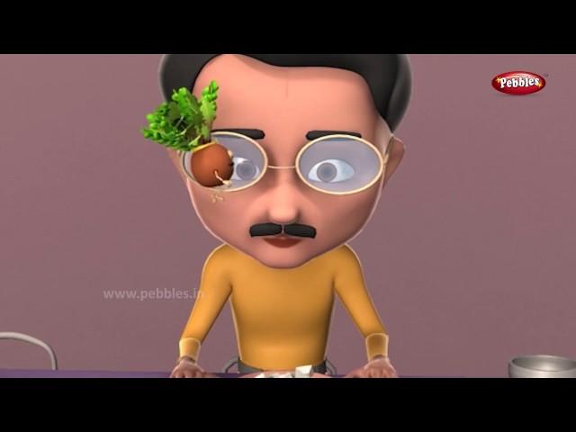 Gujarati Rhymes Collection For Children | ગુજરાતી કવિતા | 3D Gujarati Vegetables Songs Vol 2