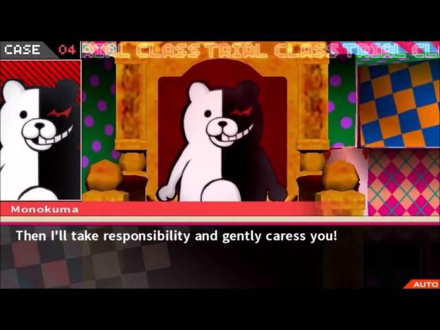 Dangan Ronpa- Monokuma is going to gently caress Monomi