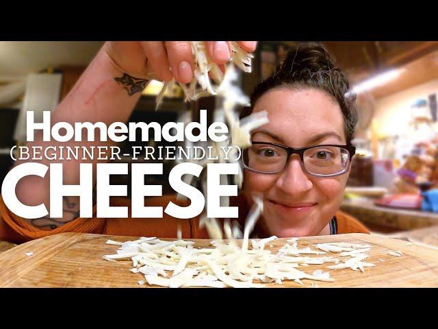 Easy Homemade Mozzarella Cheese for Slicing, Grating, and Melting!