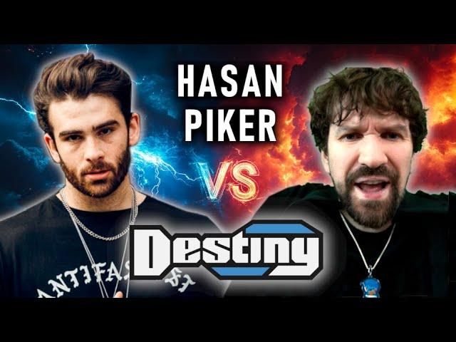 Hasan Piker vs Destiny: The Rap Battle (ft. @destiny)