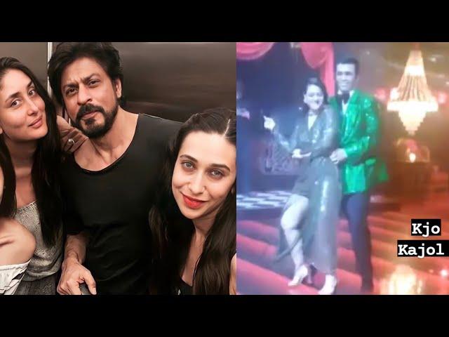 Shahrukh, Kajol, big celebrities dancing at Karan Johar birthday party