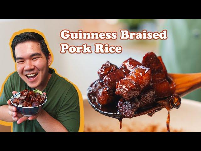 Guinness Braised Pork Rice: A St.Patty's Day Treat