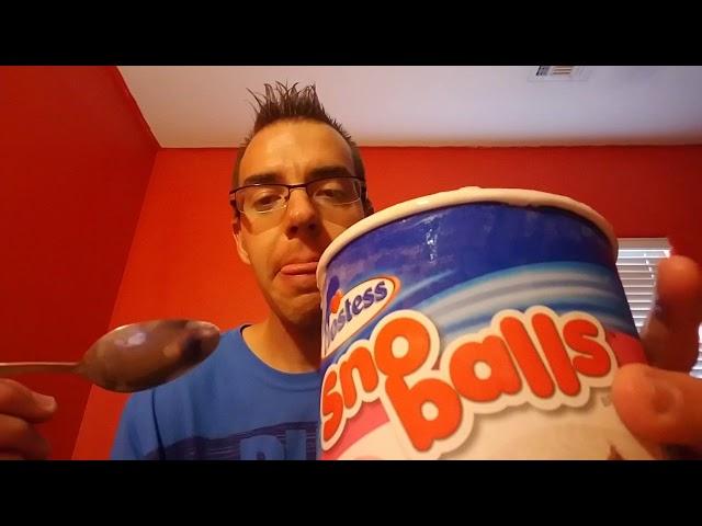 HOSTESS SNO BALLS ICE CREAM REVIEW