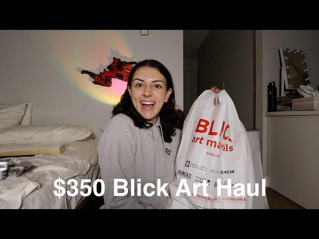 HUGE COLLEGE ART SUPPLY HAUL