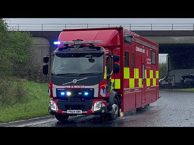 *BRAND NEW/TWO TONES*- Lancashire Fire & Rescue Service - Blackburns Command Unit Responding