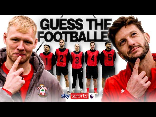 GUESS THE FOOTBALLER with Aaron Ramsdale and Adam Lallana | Pick The Pro with Southampton