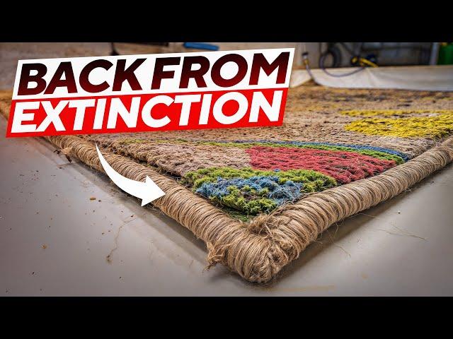 Classic IKEA Rug Brought Back from Extinction! | Revival ASMR Cleaning