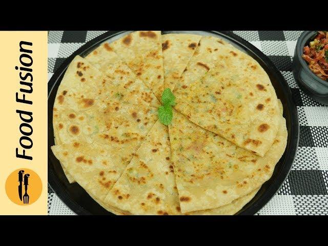 Aloo ka paratha with Instant Gajar ka achar Recipe By Food Fusion