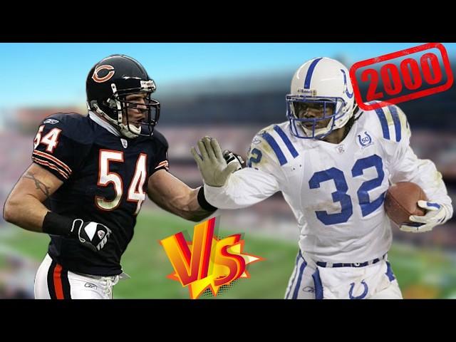 Edgerrin James vs Brian Urlacher (2000) | RB vs LB Matchup