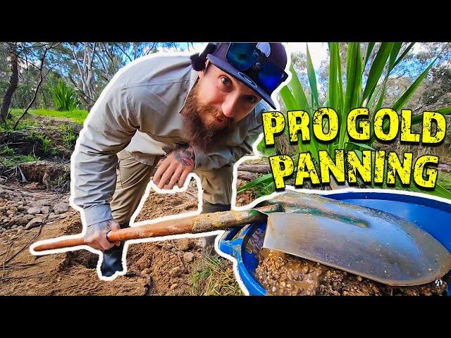 The Ultimate Beginners Gold Panning Method!