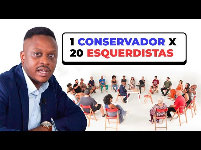 1 CONSERVADOR VS 20 ESQUERDISTAS | FT. GUTO ZACARIAS