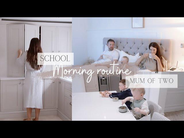 SCHOOL MORNING ROUTINE | MUM OF TWO | MUM OF THREE