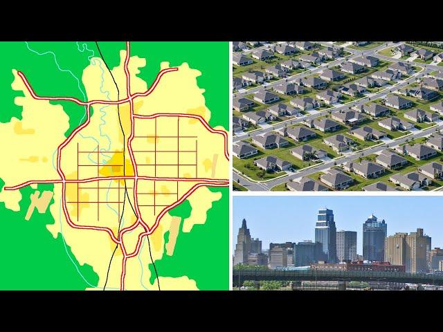 Why US cities are so catastrophic?