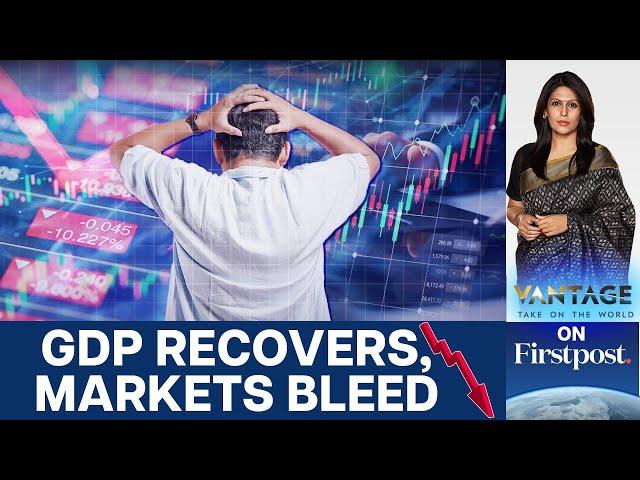 India's GDP Growth Rate Rebounds Even as Markets Slide | Vantage with Palki Sharma | N18G