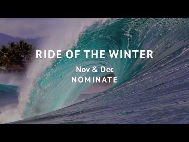 RIDE OF THE WINTER　Nov & Dec  Nominate