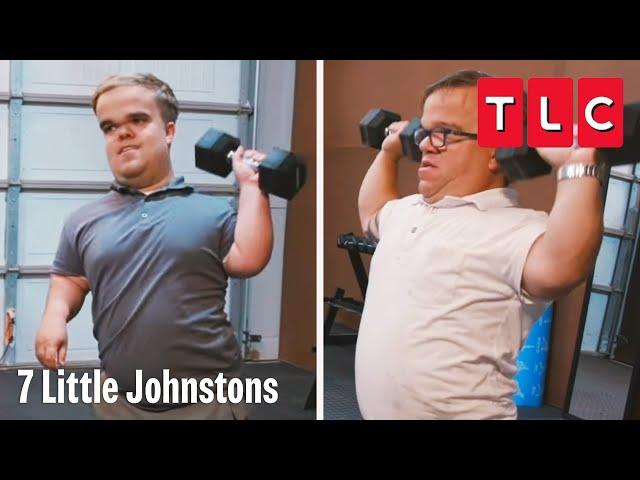 Trent and Jonah Build a Home Gym | 7 Little Johnstons | TLC