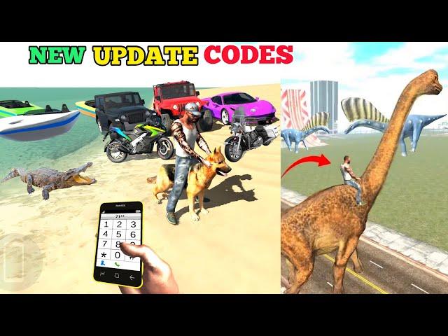 ALL NEW CHEAT CODES OF INDIAN BIKES DRIVING 3D NEW UPDATE 2024 || New Cheat Codes