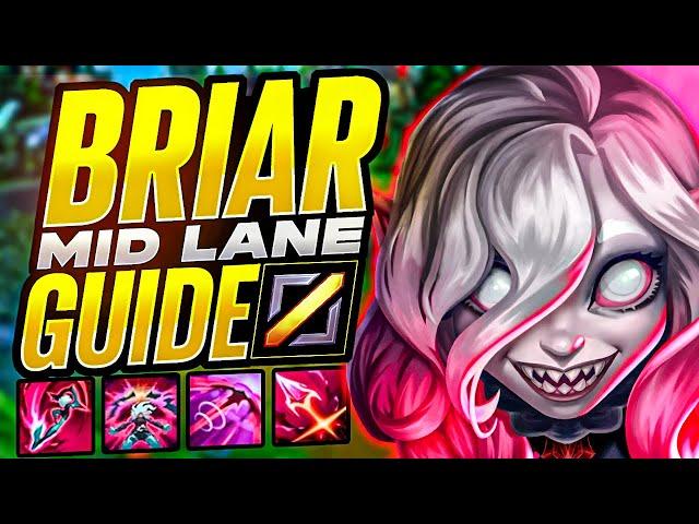 How To Play BRIAR in the MID LANE in League of Legends