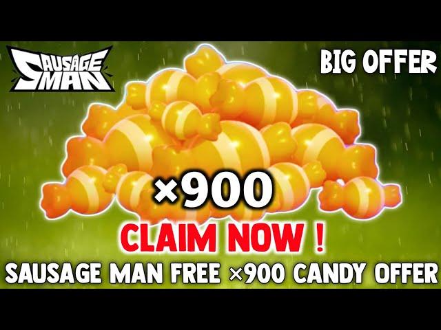 SAUSAGE MAN FREE CANDY | HOW TO GET FREE ×900 CANDY FROM SAUSAGE MAN | GET FREE CANDY SAUSAGE MAN