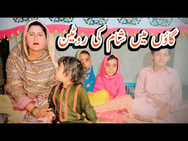 Hamari shaam k khane ki Routine|Village Evening| Village Recipes |Sajidha village veolg