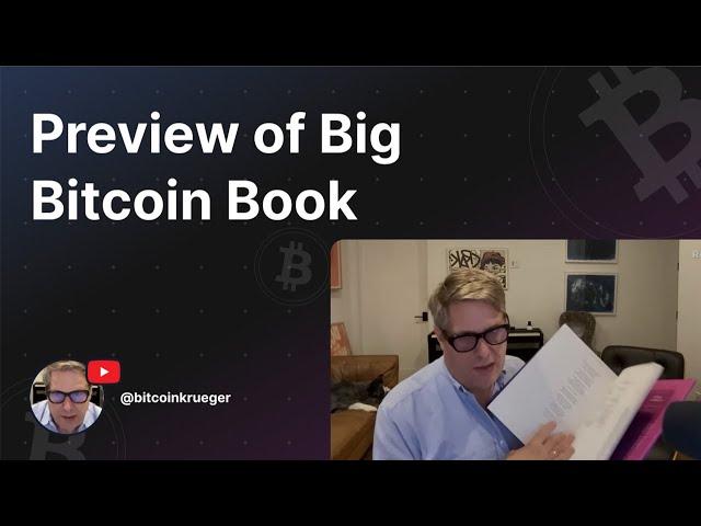 Preview of Big Bitcoin Book