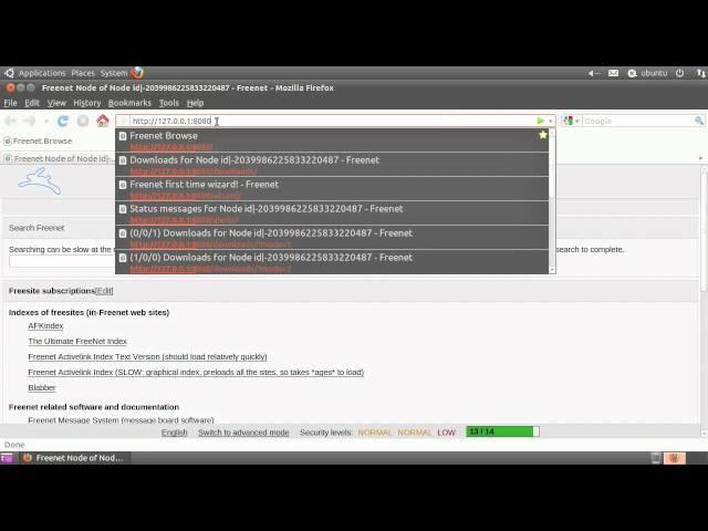 Freenet Setup FMS on Windows 7 and Ubuntu 10.10