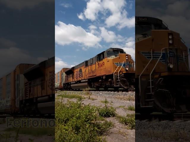 Union Pacific SD70ACe-T4 #ferromex #ferronoas #viralvideo #viralshorts #train #railway #railfan #kcs