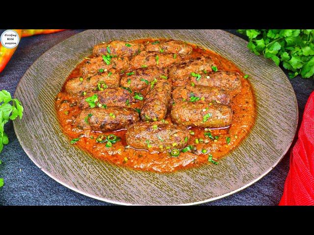 Kabab Masala Recipe | Dum Handi Seekh Kebab Recipe By Cooking With Passion, Beef Kabab Karahi Recipe