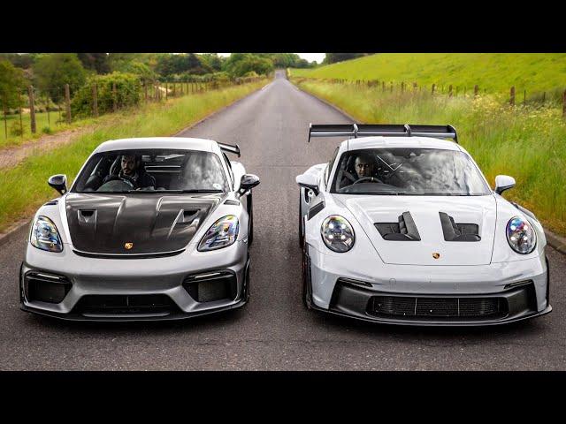 Porsche 992 GT3 RS vs GT4 RS - Which is the better road car?