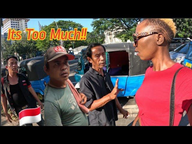 How Local Indonesia Men Treat Me As An African Girl !! Should I Ran ??