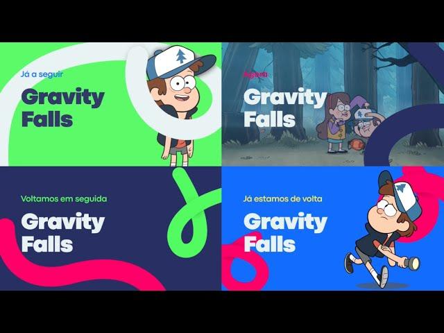 Disney Channel Portugal HD | Gravity Falls | Bumpers | Signature Storkes