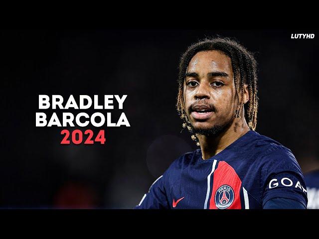 Bradley Barcola 2024 - Magic Skills, Goals & Assists | HD