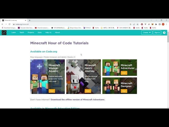 Minecraft Voyage Aquatichow to complete all level - Minecraft Hour of Code Tutorials