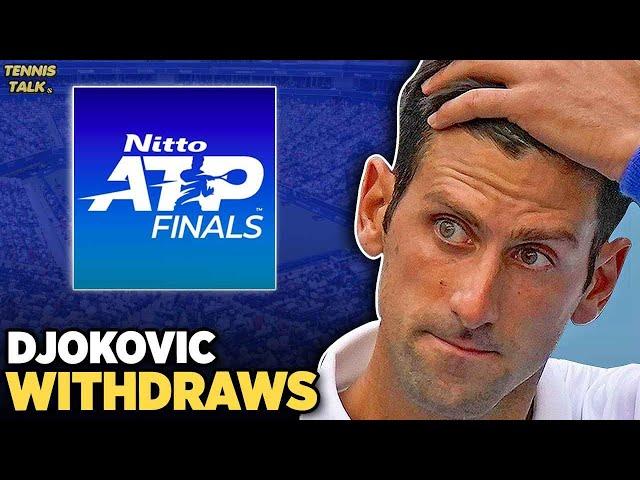 Djokovic Withdraws from ATP Finals 2024 | Tennis News